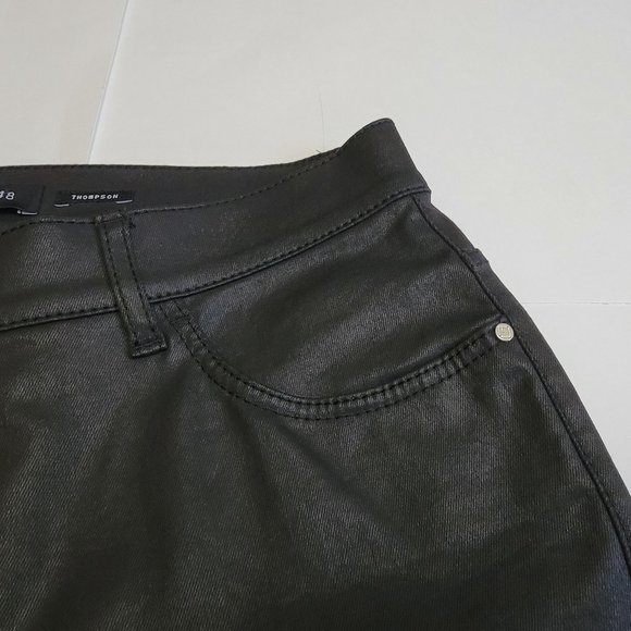 Lafayette 148 New York Thompson Waxed Denim Jeans - Picture 11 of 16